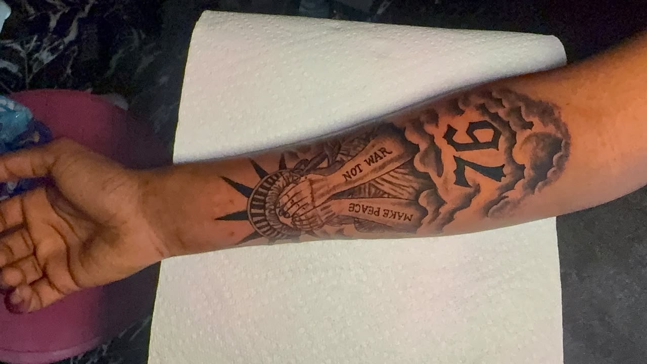 Featured tattoo work