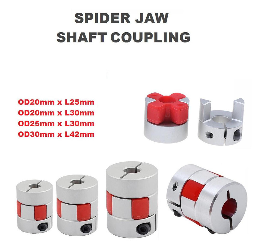 Giunto Flessibile 8x12 Mm Per Motore Passo-Passo CNC - Accoppiatore Encoder In Alluminio - Foto 9