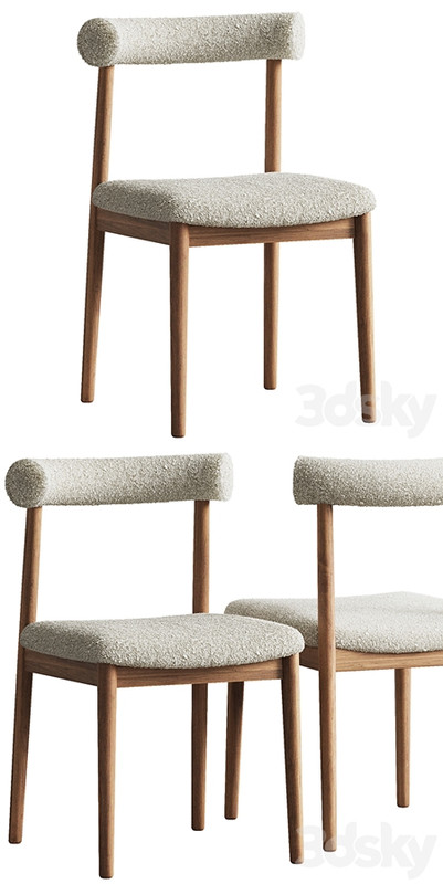 Westwing Collection Boucle Diego Chair