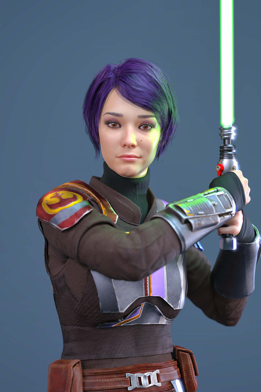 Sabine Wren for Genesis 8 Female