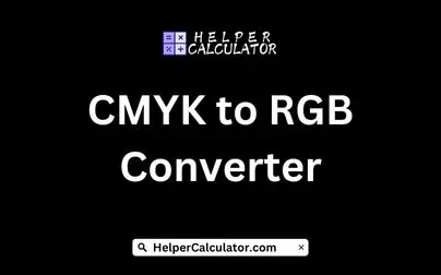 CMYK to RGB Converter