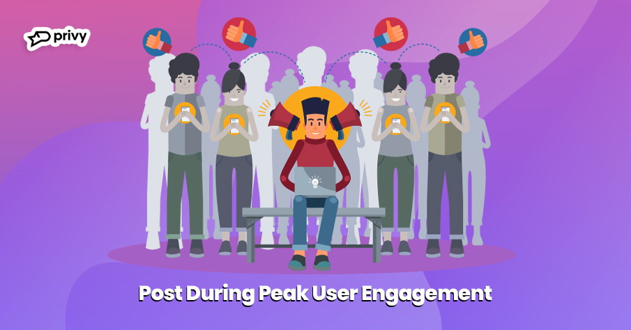 Post During Peak User Engagement