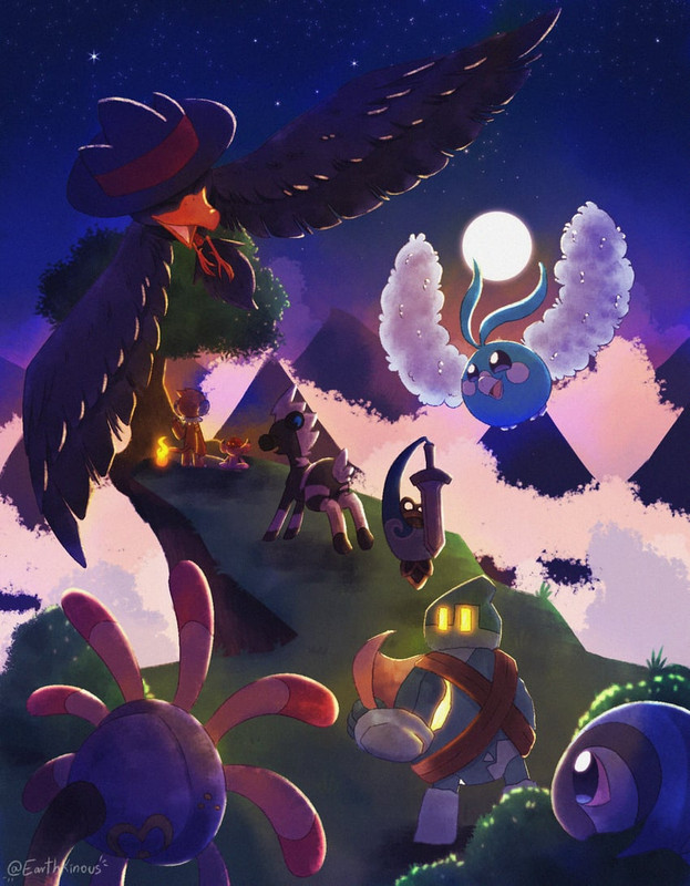 swablu-murkrow-blitzle-honedge-lileep-an