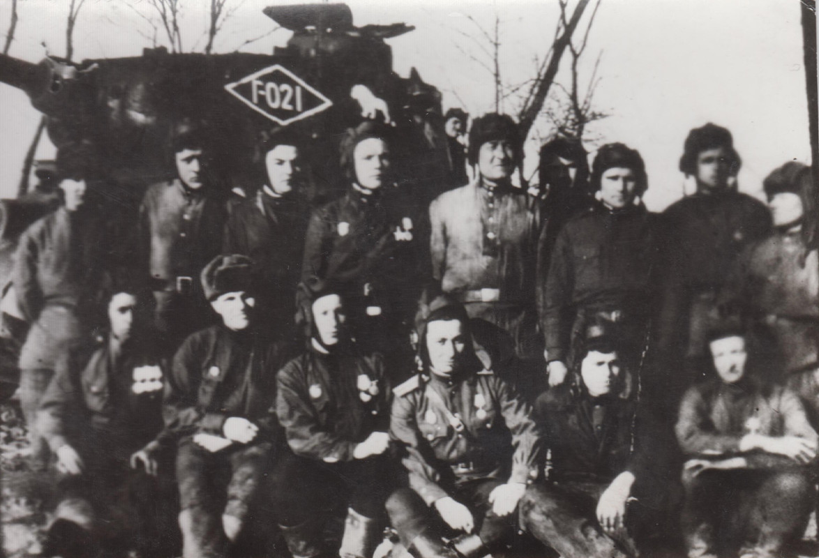 128 тп. Венгрия зима 45