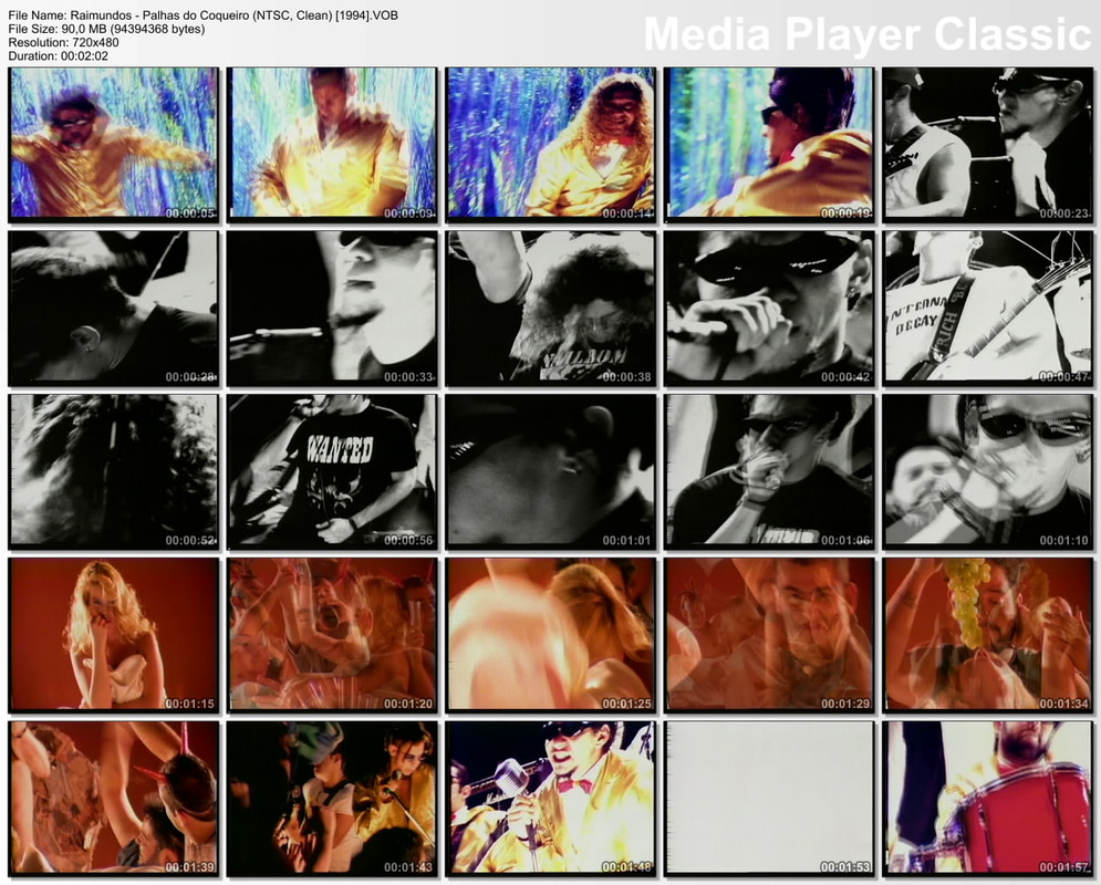 Raimundos - Palhas do Coqueiro (NTSC, Clean) [1994]