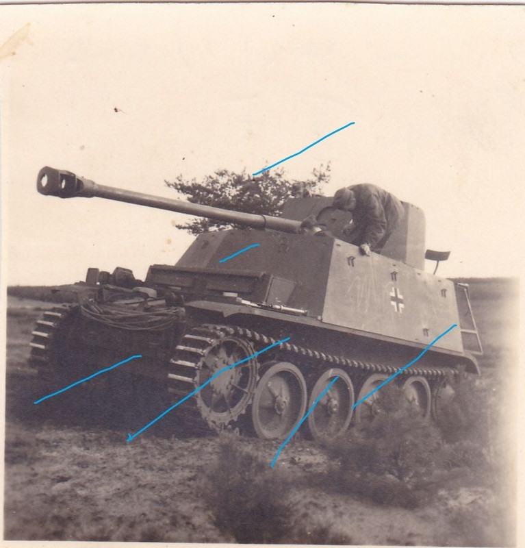 Panzerjäger SFL Sd.Kfz.132 Marder II Regiment GD