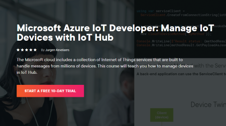 Microsoft Azure IoT Developer: Manage IoT Devices with IoT Hub | Pluralsight