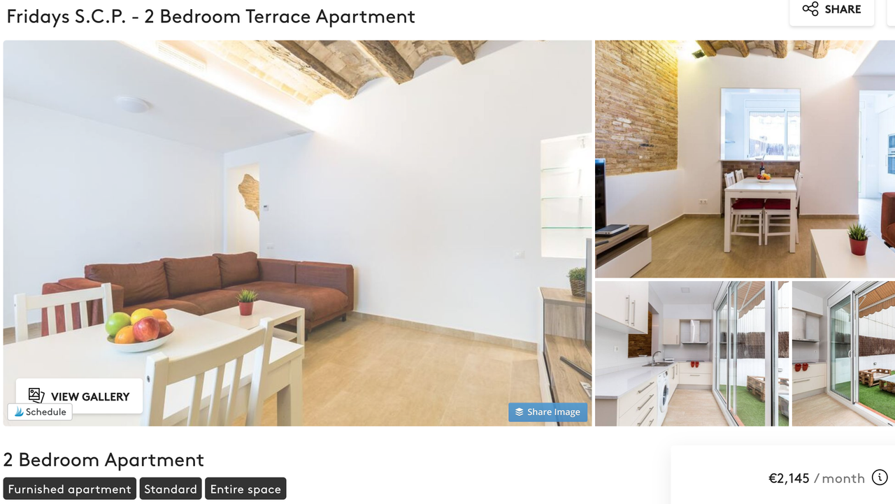 digital nomad accommodation in barcelona