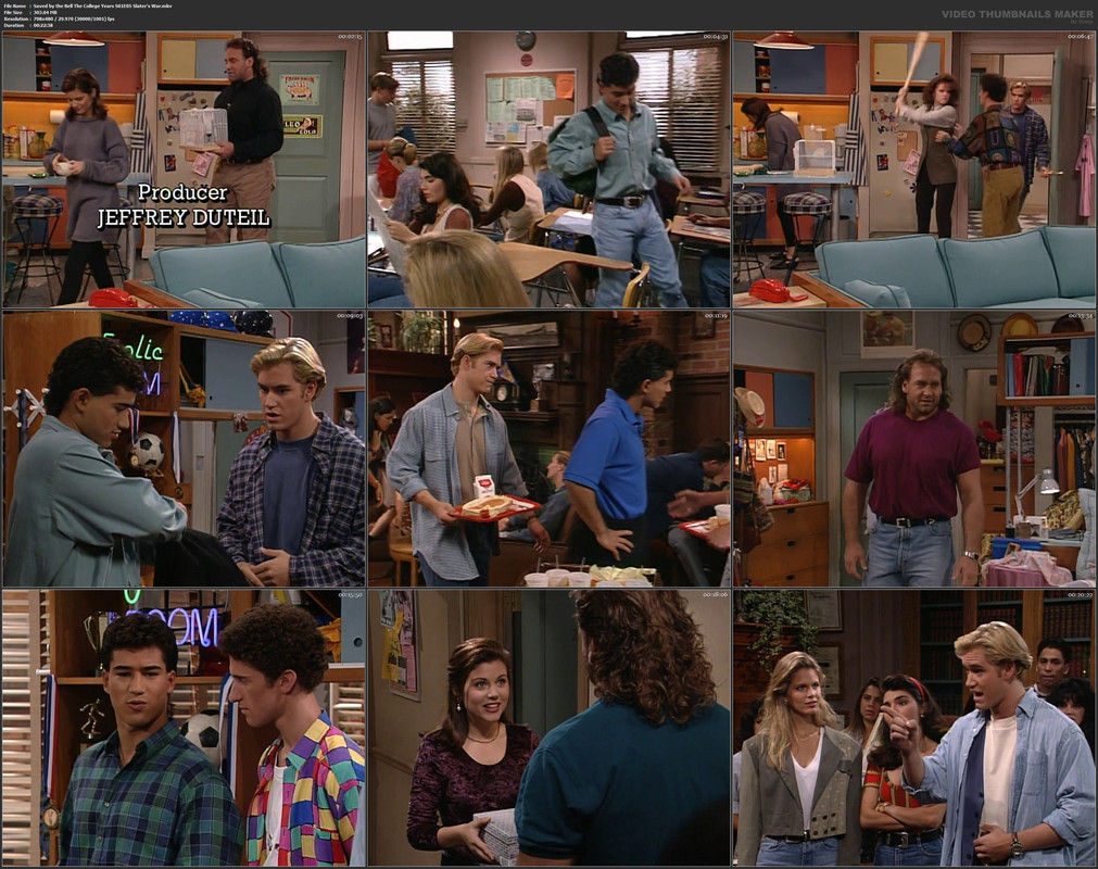 Saved by the Bell The College Years S01E05 Slater's War.mkv
