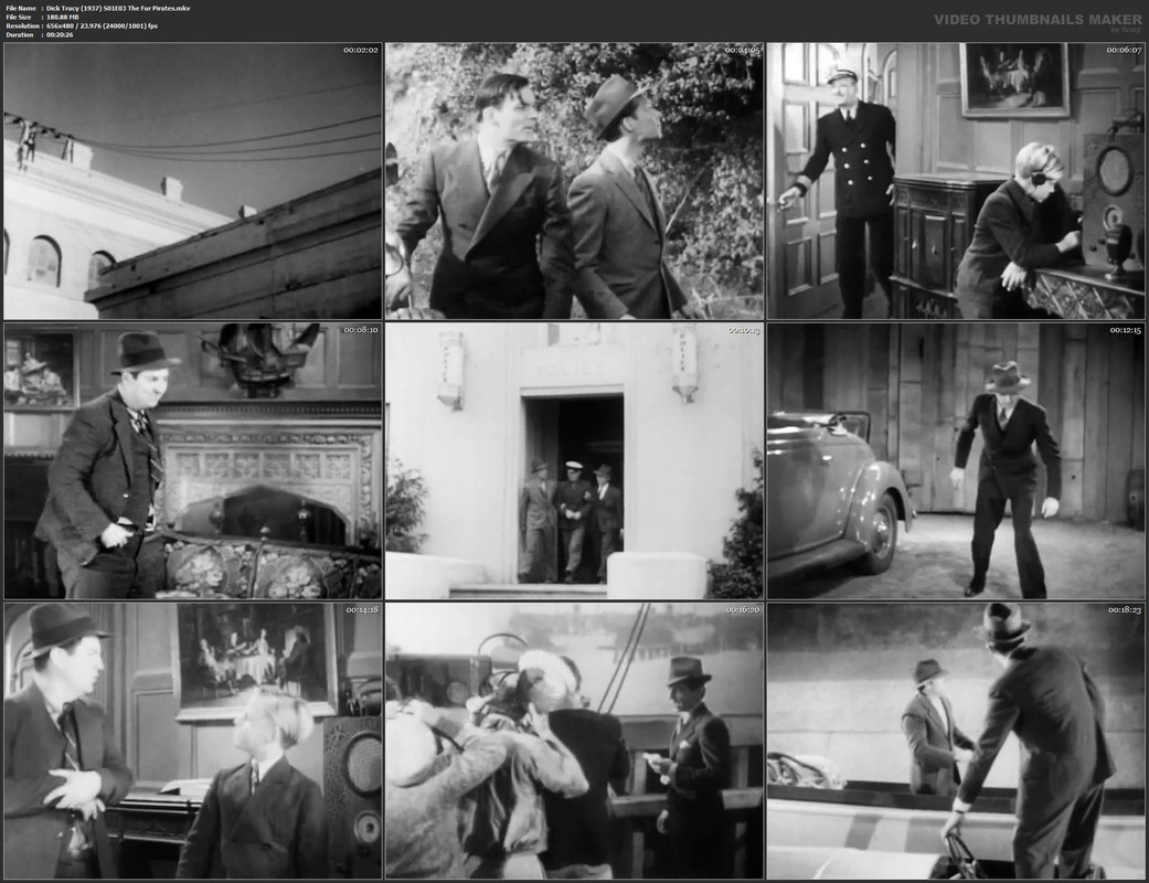 Dick Tracy (1937) S01E03 The Fur Pirates.mkv