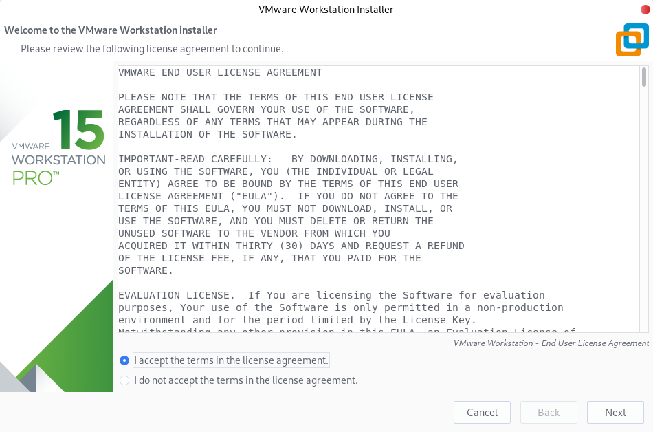 how to install vmware workstation 15 in fedora how to install vmware workstation 15 in fedora