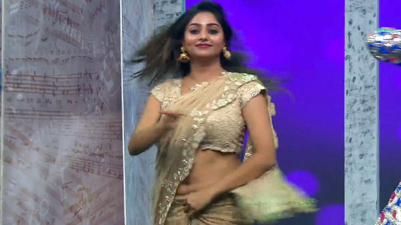 Rachita-ram-hot-and-sexy-dance-in-saree-