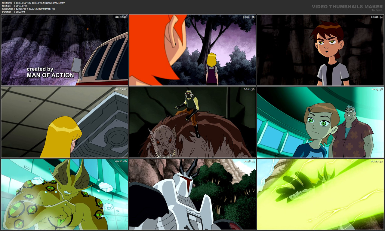 Ben 10 S04E09 Ben 10 vs. Negative 10 (2).mkv