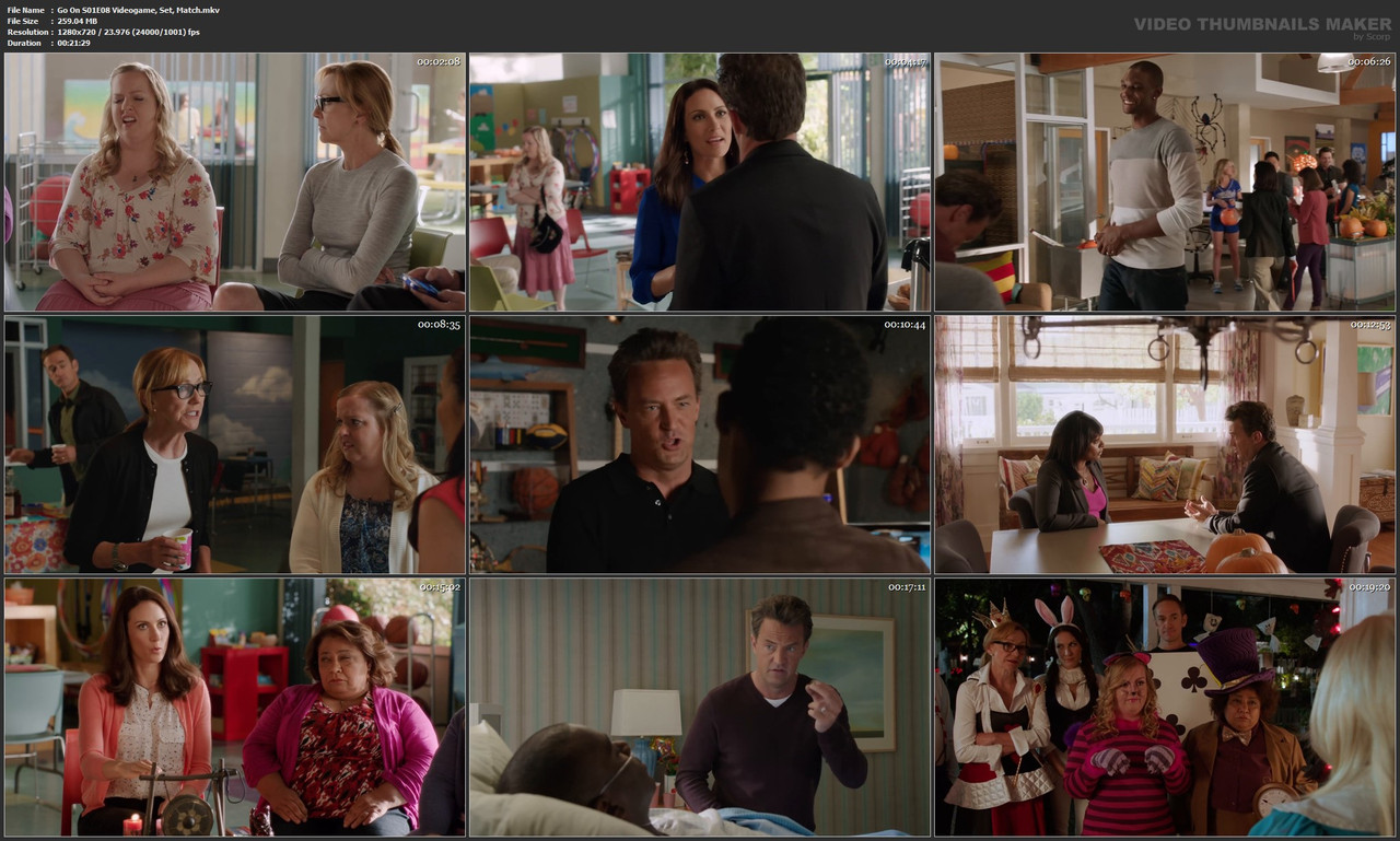 Go On S01E08 Videogame, Set, Match.mkv