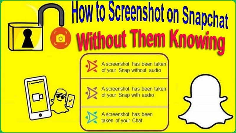 how take to screenshot on Snapchat without them knowing