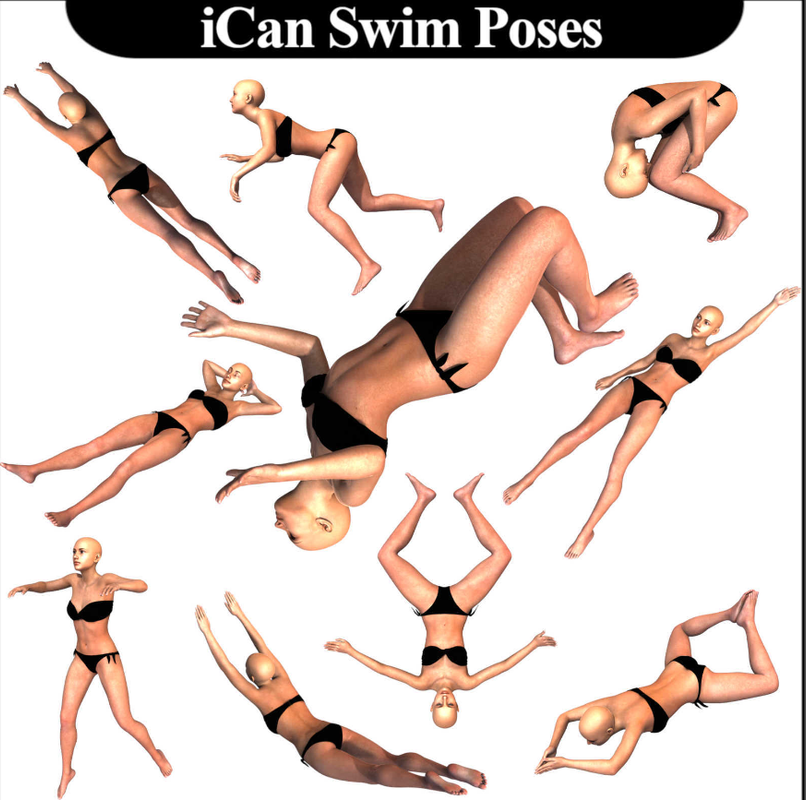 iCan SWIM, Swimming Poses for G8F