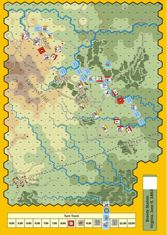 Brandy Station 1863Map