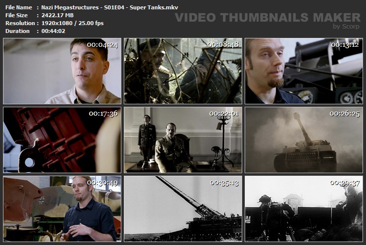 Nazi Megastructures - S01E04 - Super Tanks.mkv