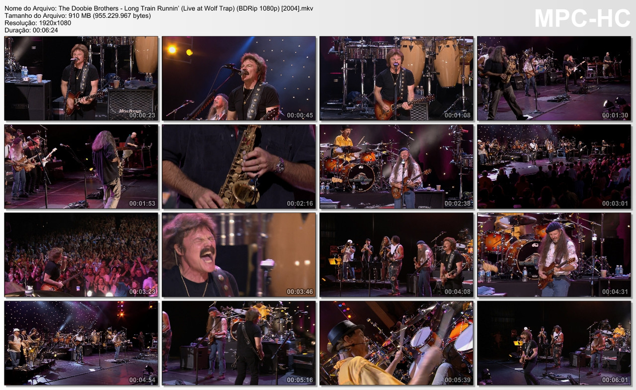 The Doobie Brothers - Long Train Runnin’ (Live at Wolf Trap) (BDRip 1080p) [2004]