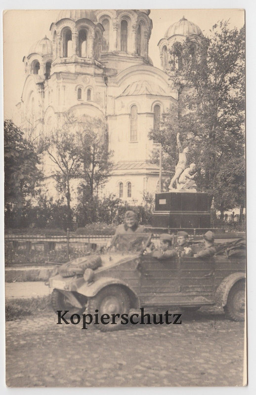 Foto 2. Wk Wehrmacht VW Kübelwagen Pkw Auto russ