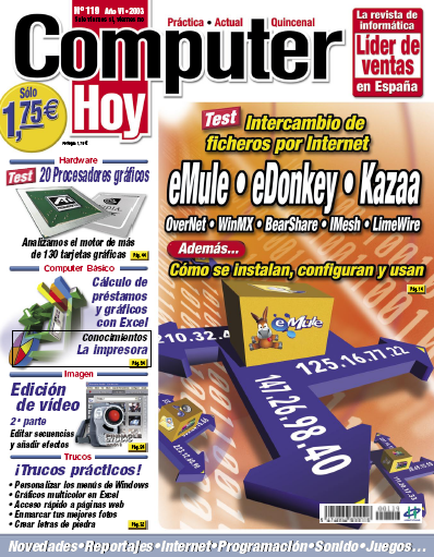 choy119 - Revistas Computer Hoy nº 111 al 136 [2003] [PDF] (vs)