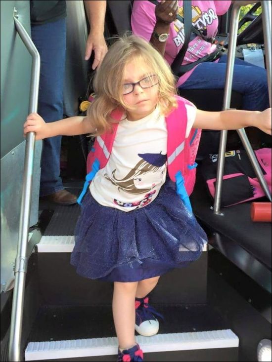 Первый день в школе: до и после