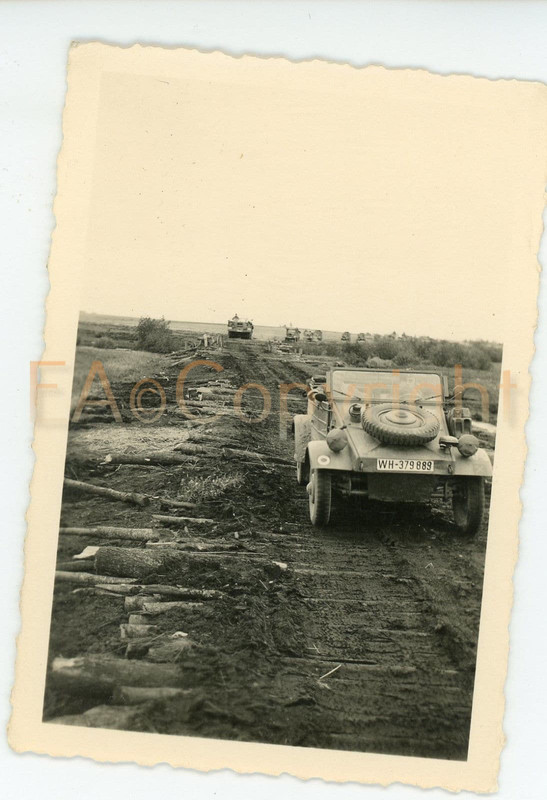 Russland Kübelwagen VW Typ 82 Cabrio Wagen Auto 