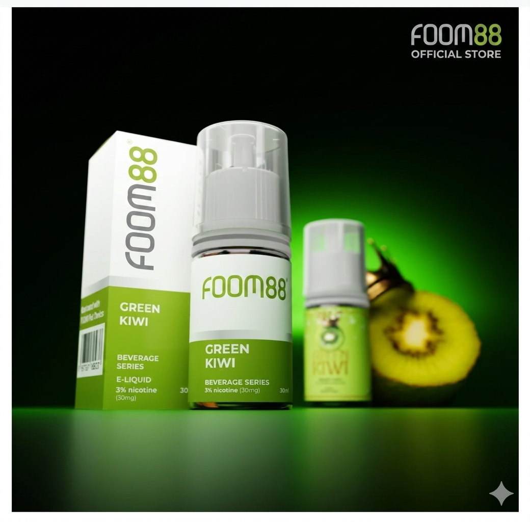FOOM Liquid Vape Salt Nic Enak dan Pods Vape Terbaik | FOOM_Pod_X_DEEP_BLUE