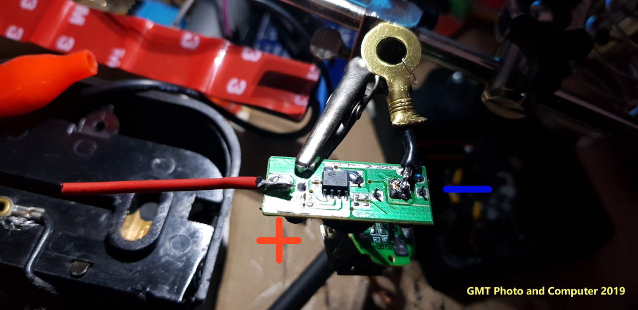 Suzuki Vitara 97 - collegamenti elettrici Plafoniera Led e USB 0