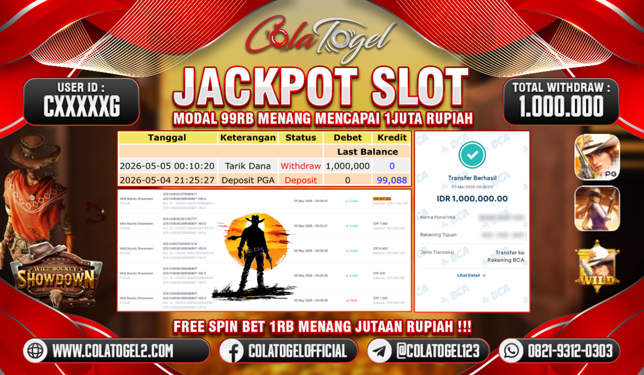JACKPOT SLOT GACOR!!