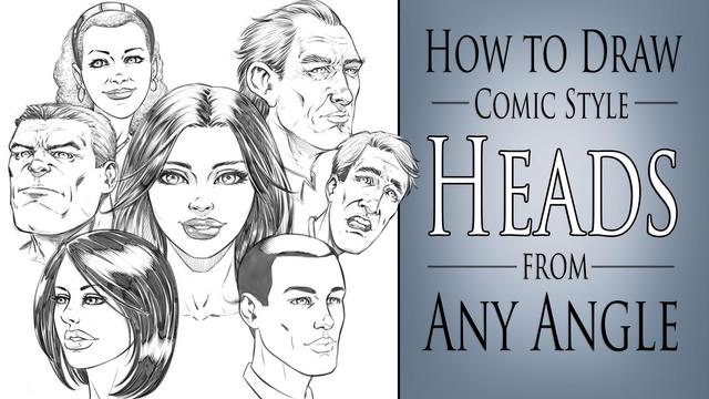 Drawing Comic Style Faces Using Traditional Art Supplies Drawing Comic Style Faces Using Traditional Art Supplies