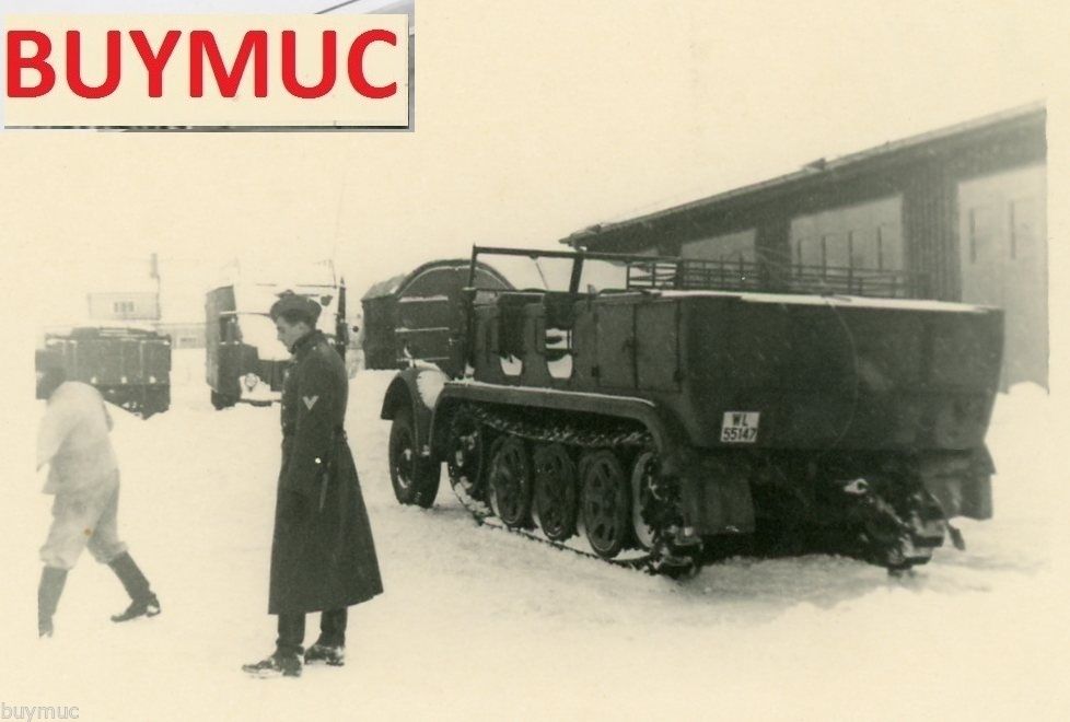 OSTPREUSSEN KÖNIGSBERG KASERNE KETTENFAHRZEUG