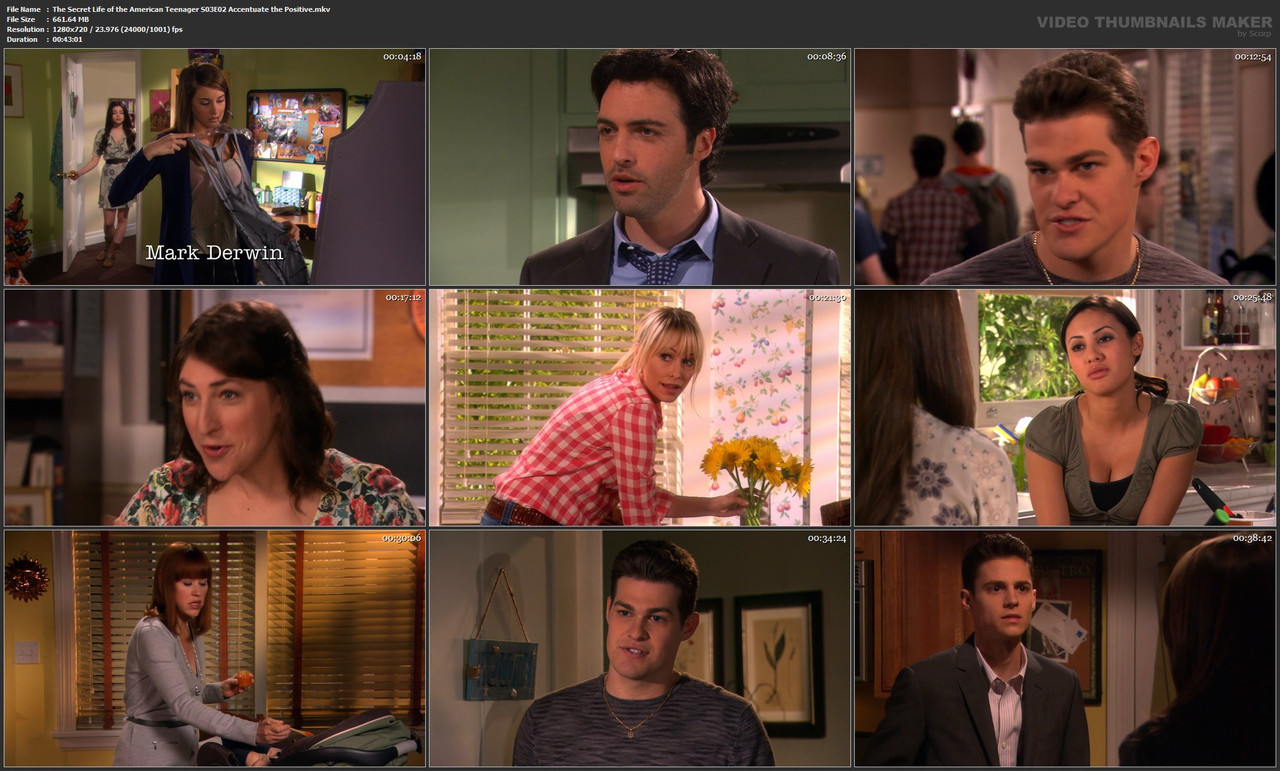 The Secret Life of the American Teenager S03E02 Accentuate the Positive.mkv