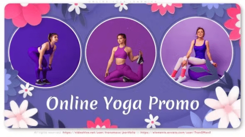 Videohive - Online Yoga Learning - 51891620