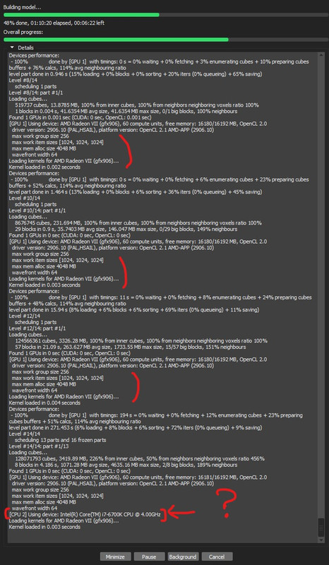 Metashape 1.6.1 using CPU instead of GPU during depth maps based  reconstruction?