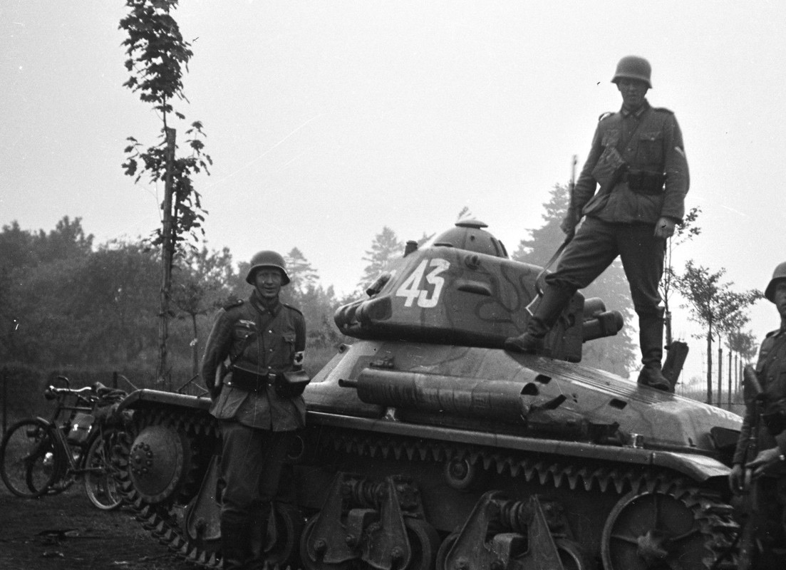 Foto französischer Panzer Kennung