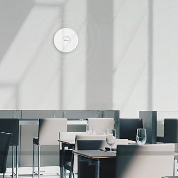 Access Point EAP653 energizado via cabo de rede (PoE+)