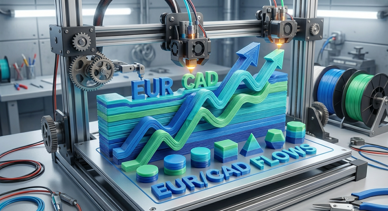 EUR/CAD Menguat Didukung Stance ECB yang Ketat; CAD Tertekan Karena Harga Minyak