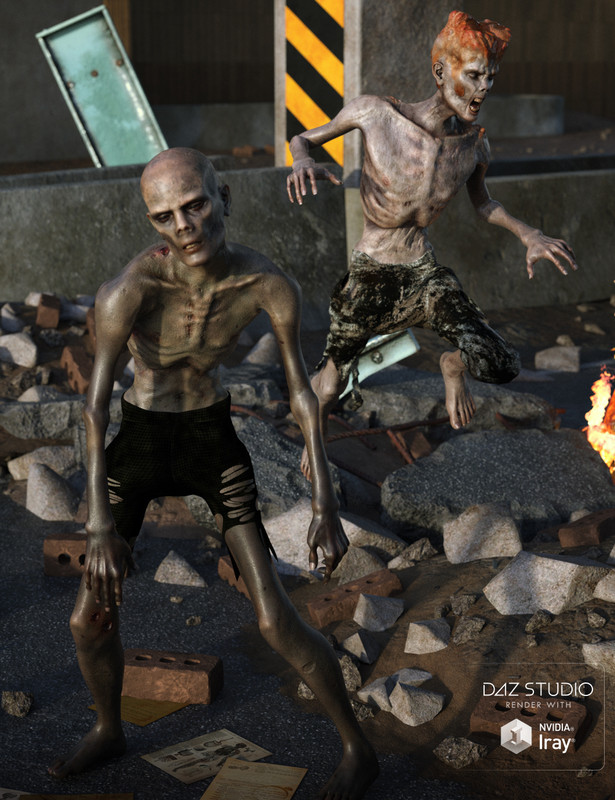 Dead Man Walking HD for Genesis 8 Male Dead Man Walking HD for Genesis 8 Male