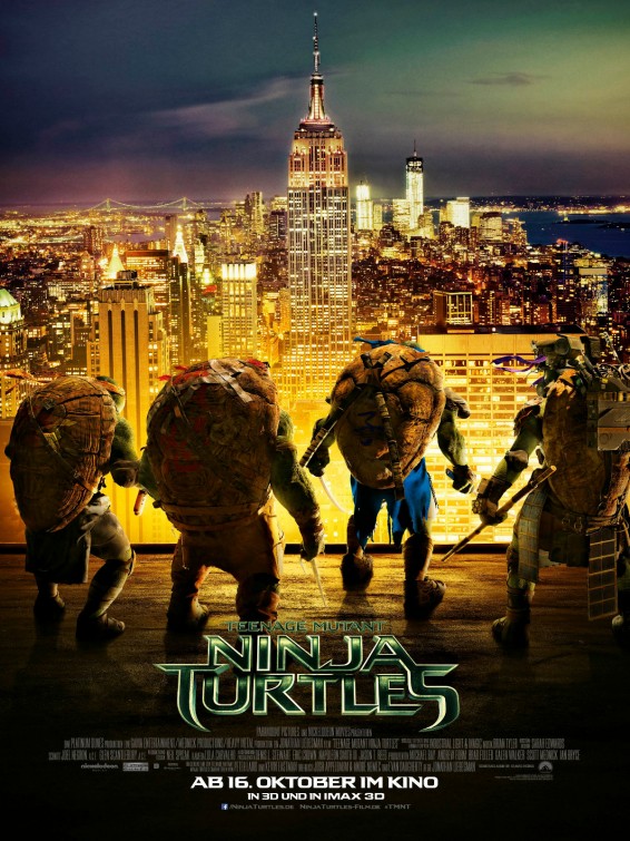 Teenage Mutant Ninja Turtles ( 2014 ) 3D