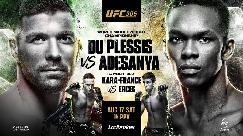 Пуснаха постера за UFC 305