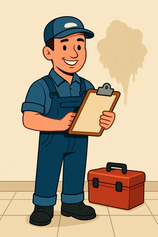 Encanador profissional pronto para resolver problemas hidráulicos complexos.