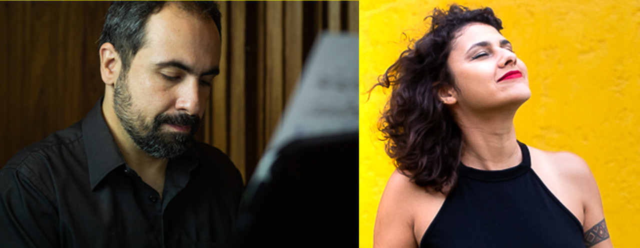 Christiano Caldas (foto de PH.ThiagoDiNazaré1) e Barbara Barcellos (foto de Andreza de Paula)