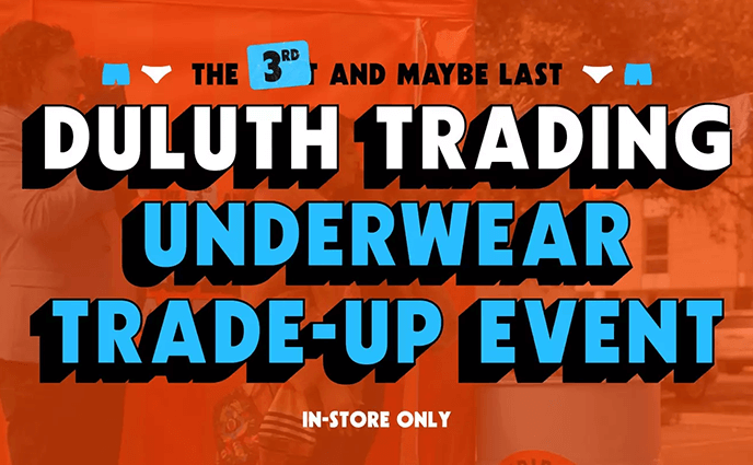 Free Underwear Bonanza: Duluth Trading Co’s Epic Underwear Trade-Up Event Returns!