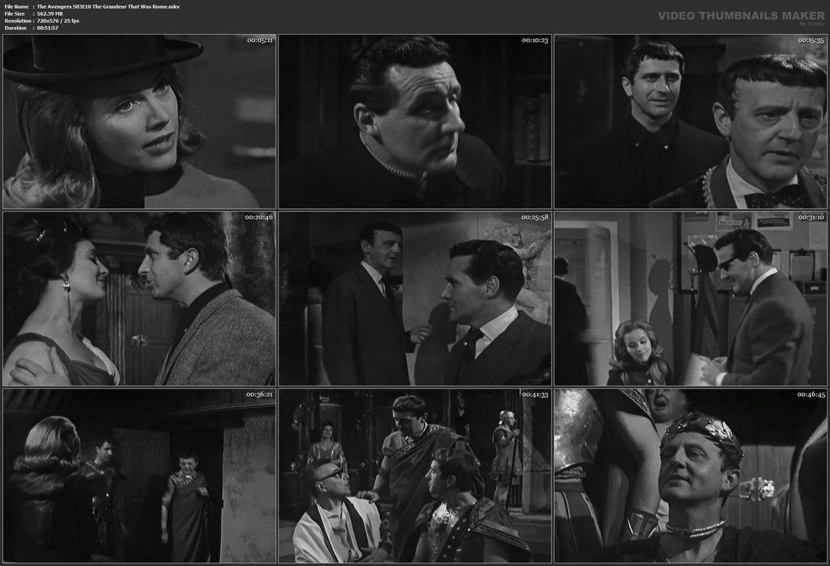 The Avengers S03E10 The Grandeur That Was Rome.mkv