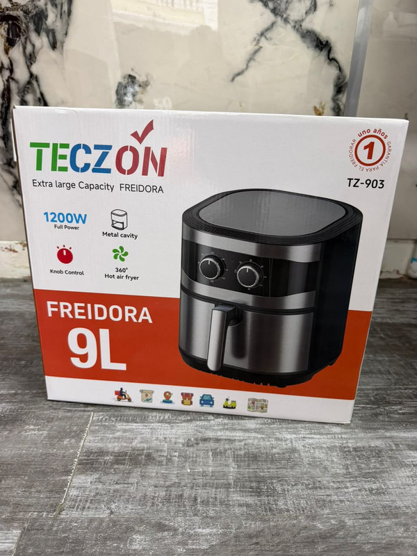Freidora de Aire Teczon 9L