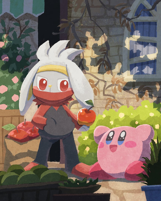 kirby-and-raboot-pokemon-and-2-more-draw