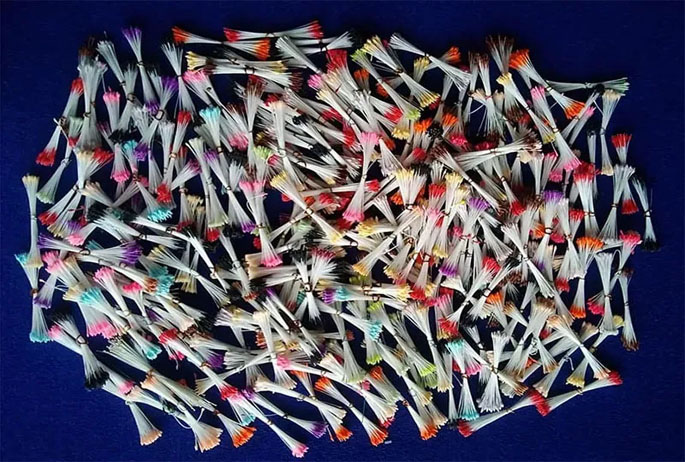 Pistilos nylon para floristería pastillaje manualidades artesanías 1pz