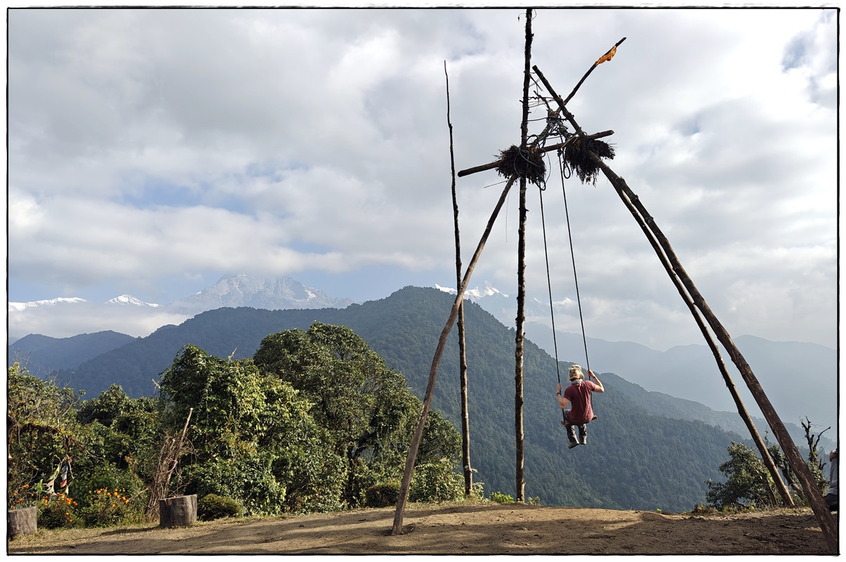MH día 2: Pothana (2000 m) a Forest Camp (2448 m) - Trekking en Nepal: Annapurna Circuit y Mardi Himal (1)