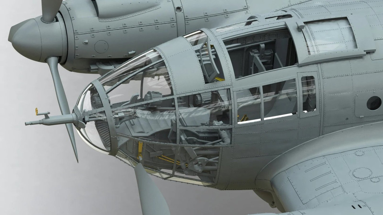 Border Model Heinkel He-111 H-6 Bomber 35th scale nose (1)